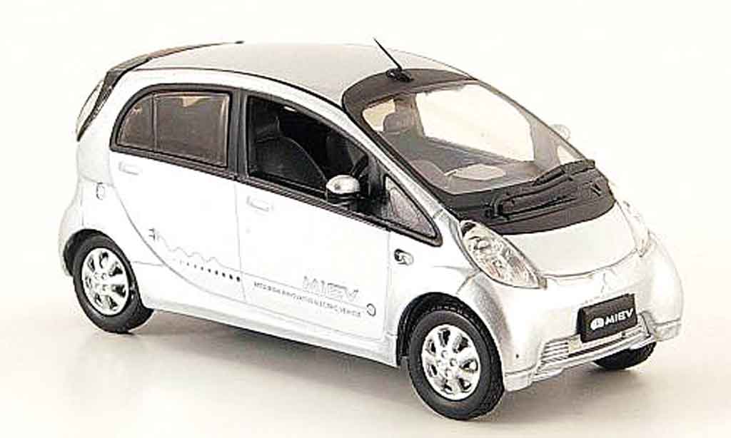 Mitsubishi iMiev 1/43 Vitesse Elektroauto grey metallisee diecast model cars