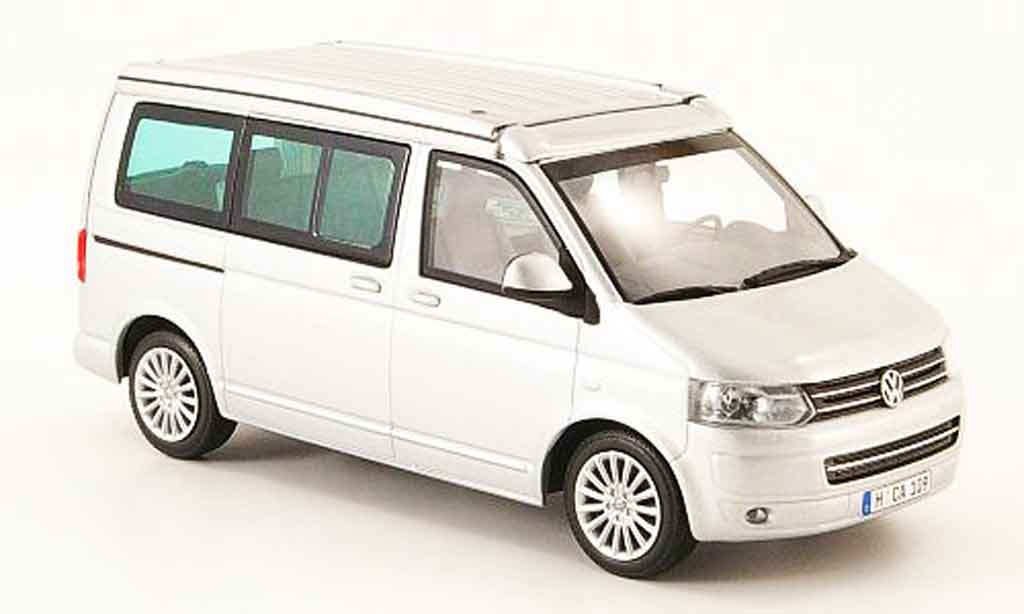 Volkswagen Combi 1/43 Minichamps t5 california grey metallisee 2009 diecast model cars
