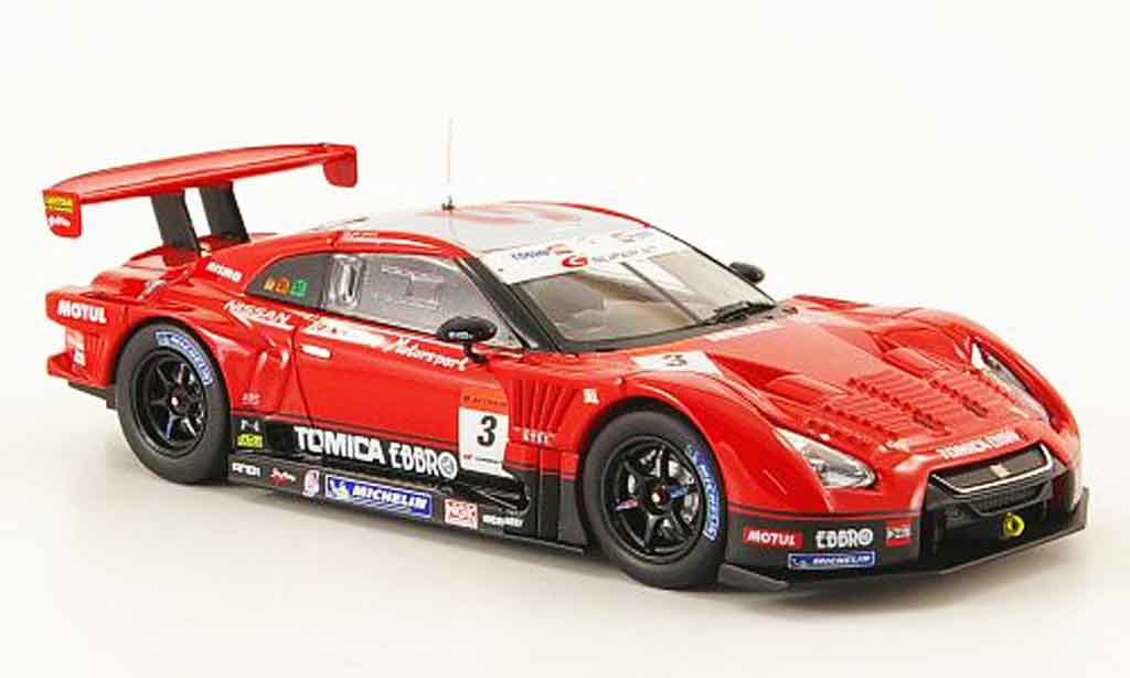 Nissan Skyline R35 1/43 Ebbro R35 GT R No.3 Tomica SGT 500 Fuji 2009 diecast model cars