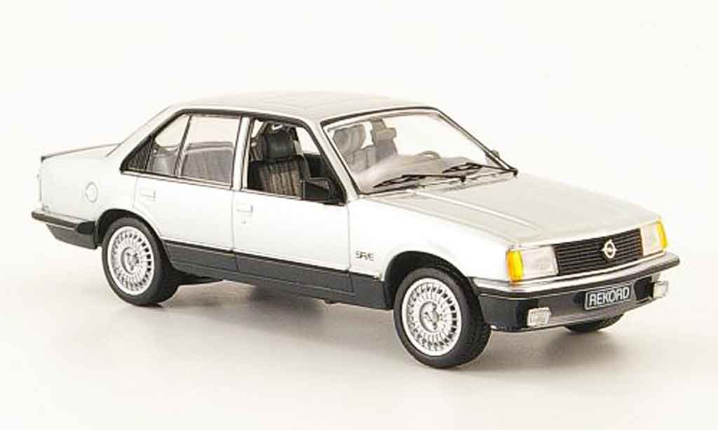Opel Rekord 1/43 Schuco e sr e grey metallisee black diecast model cars