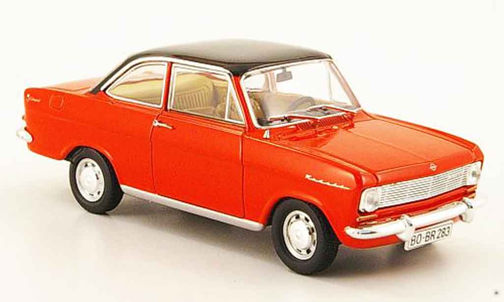 Opel Kadett A 1/43 Starline A coupe red black 1963 diecast model cars