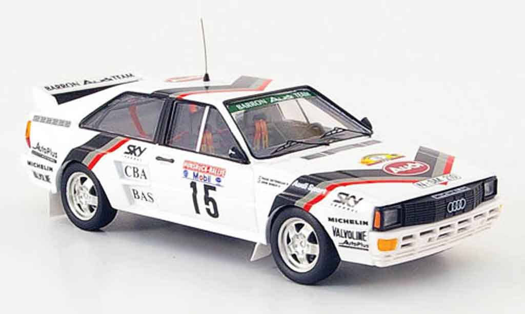 Audi Quattro 1/43 Trofeu No.16 Bosch Oosterbaan Rally Hunsruck 1985 diecast model cars