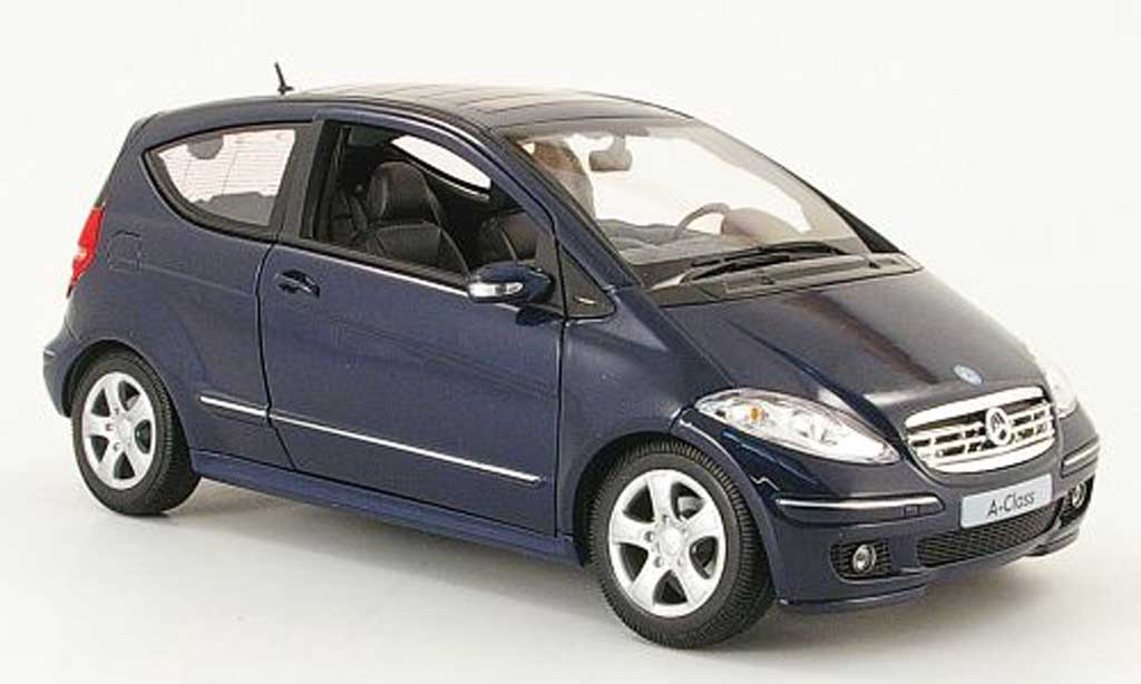 Mercedes Classe A 1/18 Welly 200 blue 3 portes diecast model cars