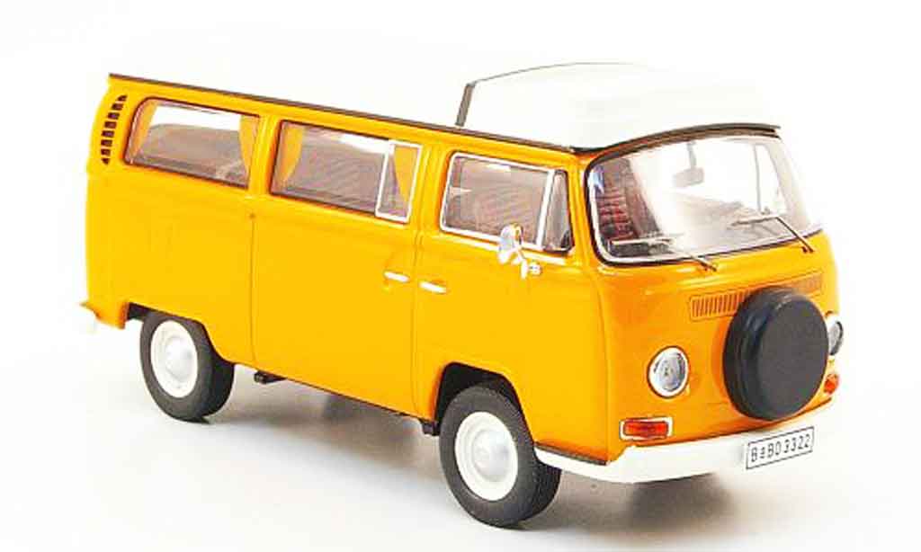 Volkswagen Combi 1/43 Premium Cls t2a camping orange white diecast model cars