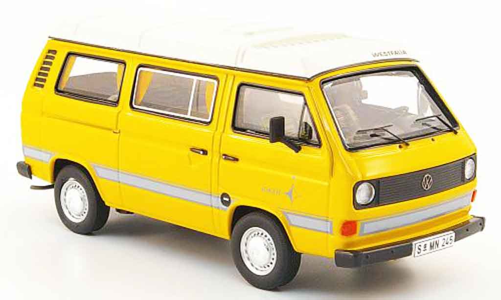 Volkswagen Combi 1/43 Premium Cls t3a westfalia joker yellow diecast model cars