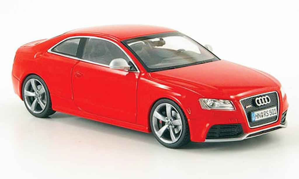 Audi RS5 1/43 Schuco coupe red 2010 diecast model cars