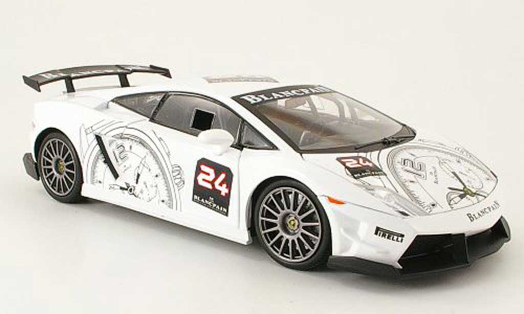 Lamborghini Gallardo LP560-4 LP560-4 1/18 Mondo Motors super trofeo no24 white diecast model cars
