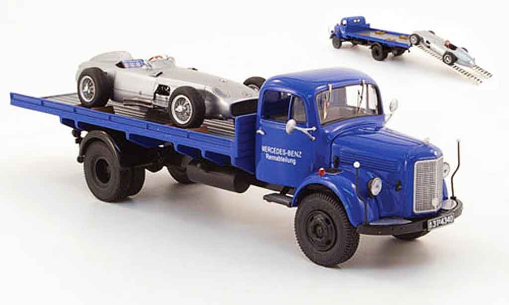 Mercedes L3500 1/43 Premium Cls Pritsche Benz Rennabteilung diecast model cars