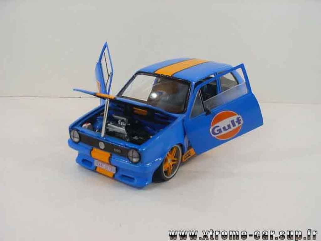 Volkswagen Golf GTI gulf blue 1/18 Solido