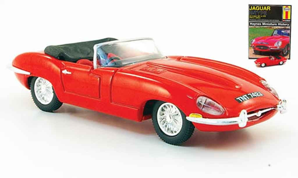 Jaguar E-Type 1/43 Corgi roadster red diecast model cars