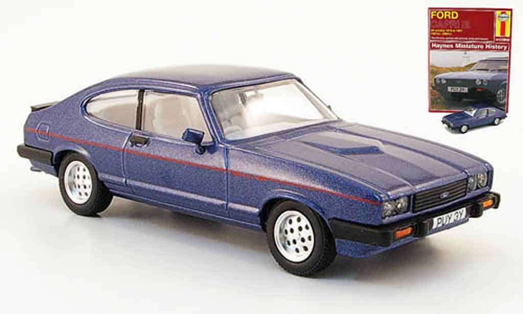 Ford Capri 1/43 Corgi MKIII blue diecast model cars