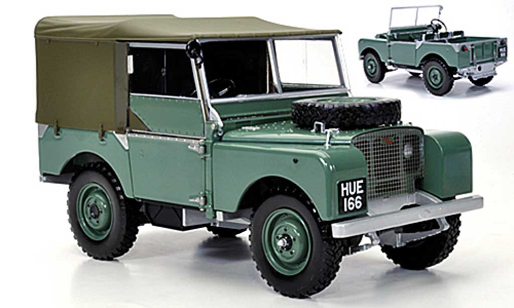 Land Rover 80 1/18 Minichamps grun RHD diecast model cars