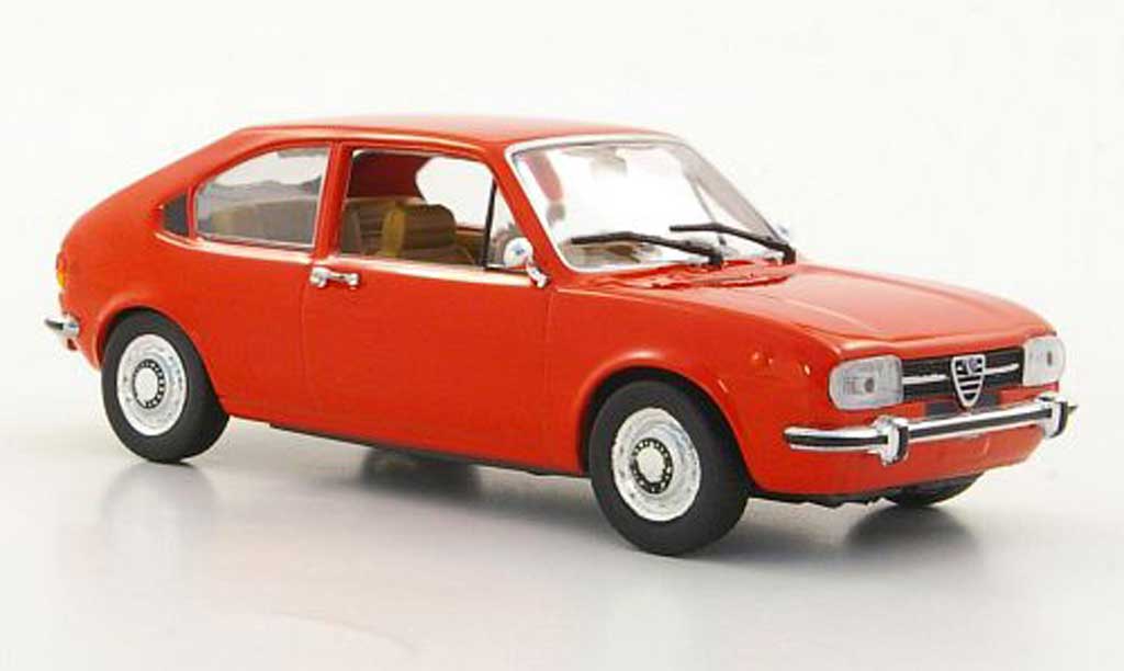 Alfa Romeo Alfasud 1/43 Minichamps red orange 1974 diecast model cars