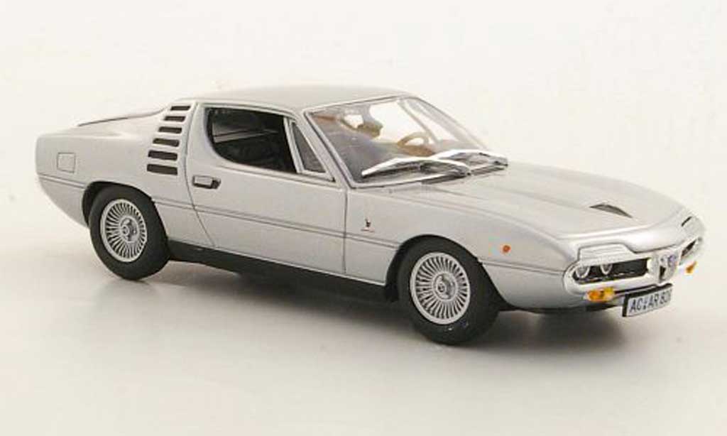 Alfa Romeo Montreal 1/43 Minichamps grey 1972 diecast model cars