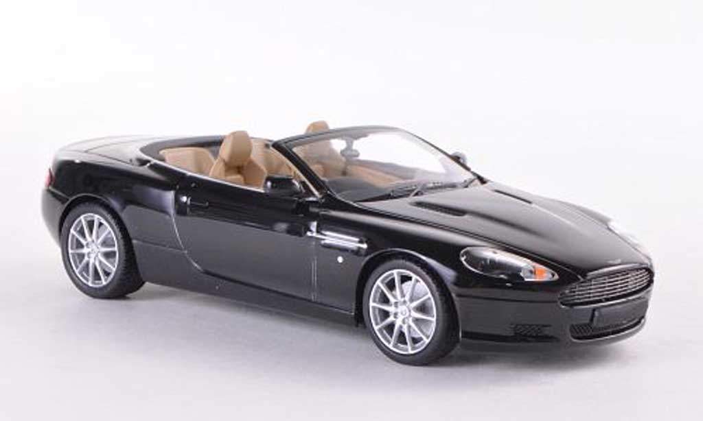 Aston Martin DB9 Volante 1/43 Minichamps Volante black 2009 diecast model cars