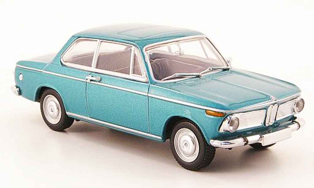 Bmw 1602 1/43 Minichamps (Typ 116) turkis 1966 diecast model cars