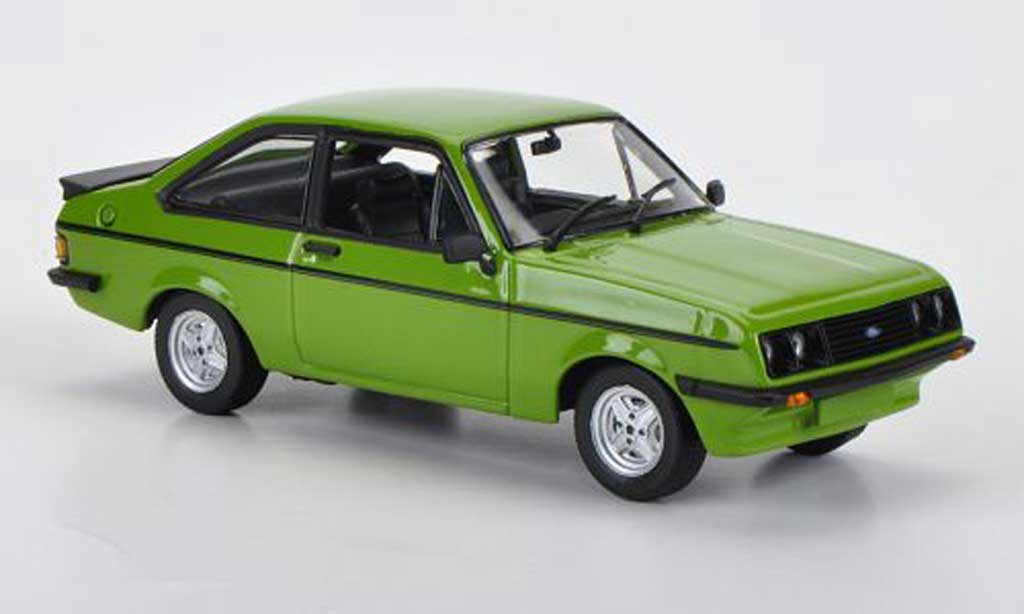 Ford Escort RS 2000 1/43 Minichamps RS 2000 grun 1976 diecast model cars