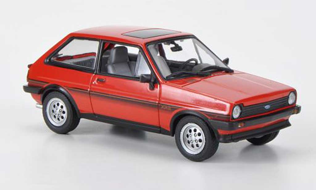 Ford Fiesta 1981 1/43 Minichamps 1981 MkI XR2 red diecast model cars