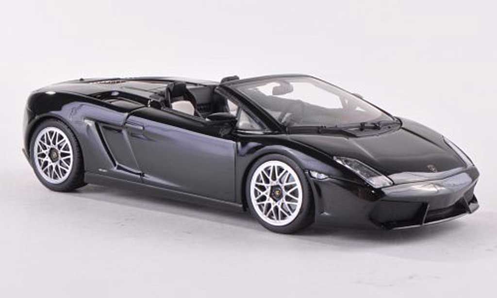 Lamborghini Gallardo LP560-4 LP560-4 1/43 Minichamps Spyder black 2009 diecast model cars
