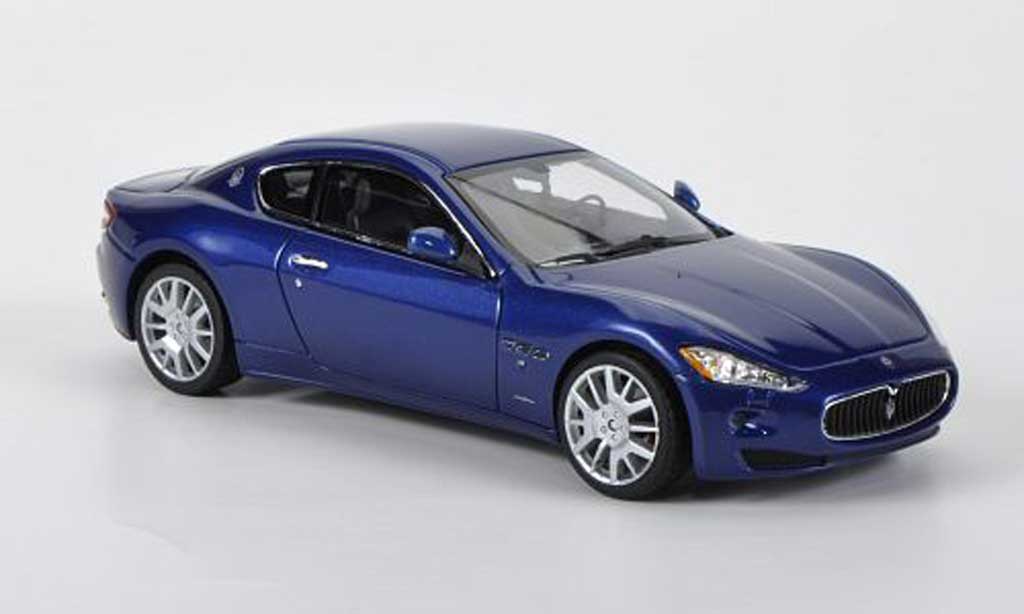 Maserati Gran Turismo 1/43 Minichamps blue 2008 diecast model cars