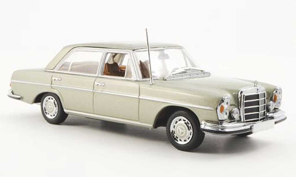 Mercedes 300 SEL 1/43 Minichamps SEL 6.3 (W109) grun 1968 diecast model cars