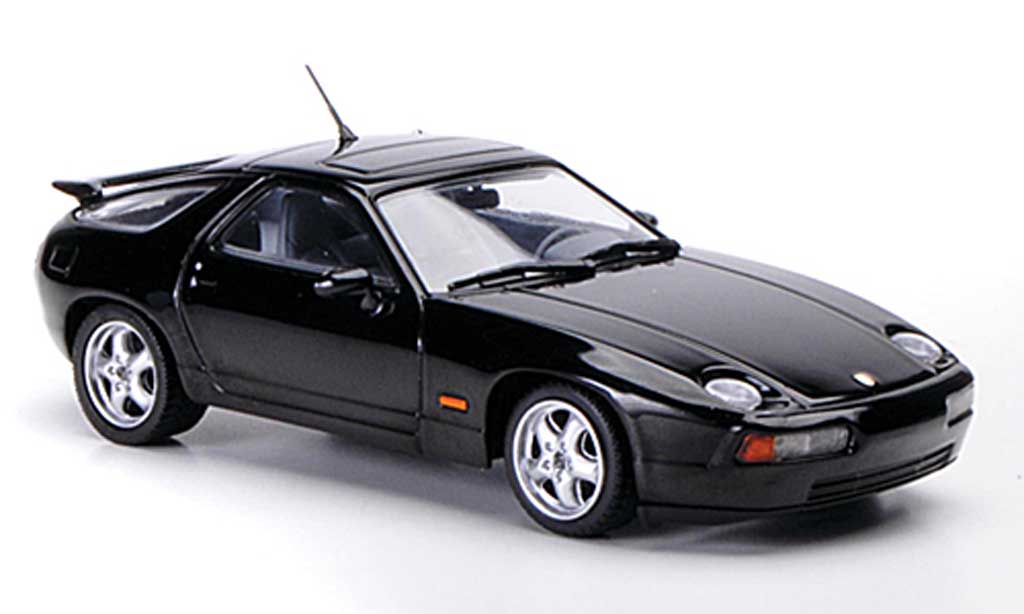 Porsche 928 1991 1/43 Minichamps 1991 GTS black diecast model cars