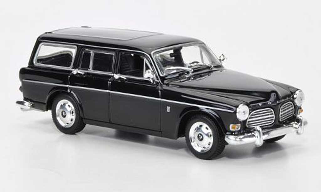 Volvo 121 1/43 Minichamps Amazon Estate black 1966 diecast model cars