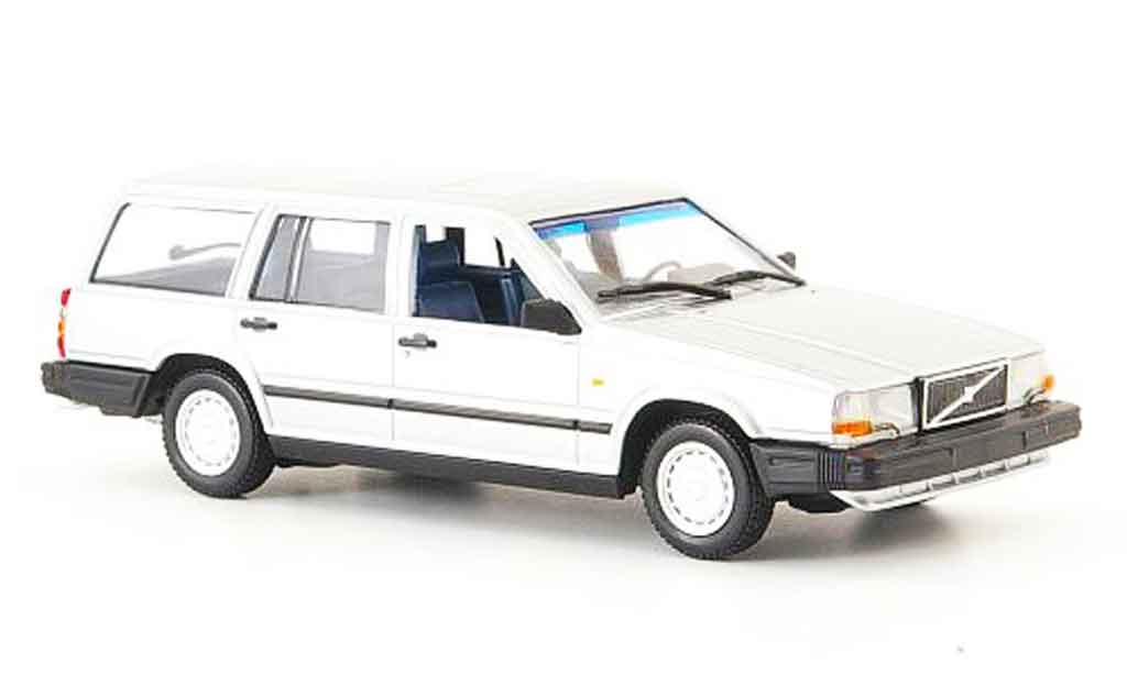 Volvo 740 1/43 Minichamps GL grey 1986 diecast model cars