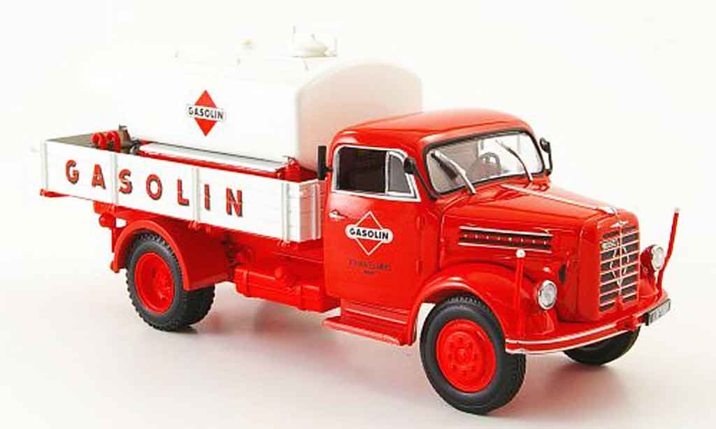 Borgward B4500 1/43 Minichamps Pritsche Gasolin avec Tankaufsatz 1954 diecast model cars
