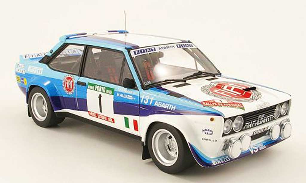Fiat 131 Abarth 1/18 Kyosho Abarth abarth no.1 sieger rallye portugal 1981 diecast model cars