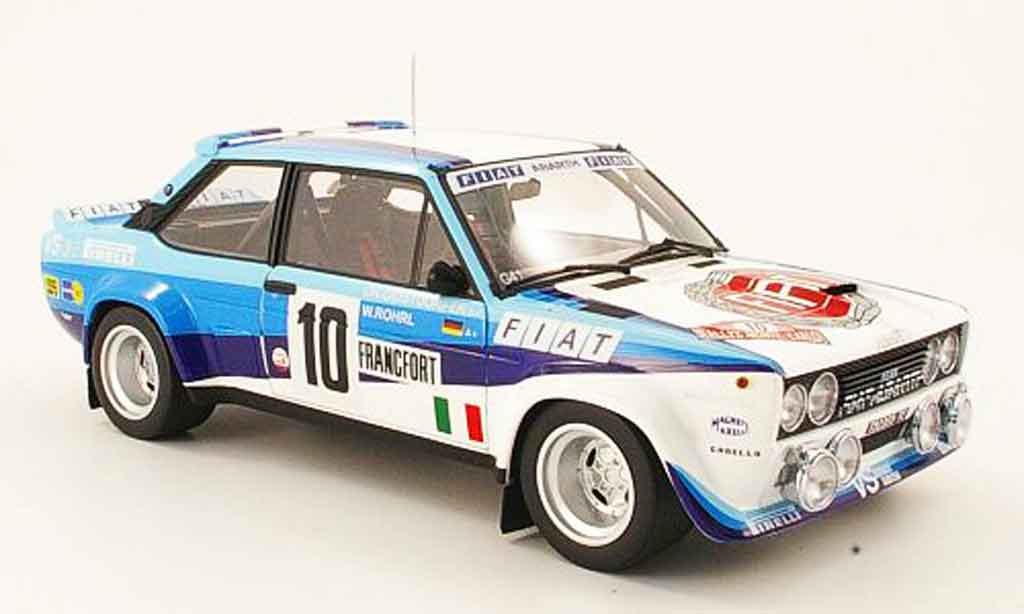 Fiat 131 Abarth 1/18 Kyosho Abarth no.10 sieger rallye monte carlo 1980 diecast model cars