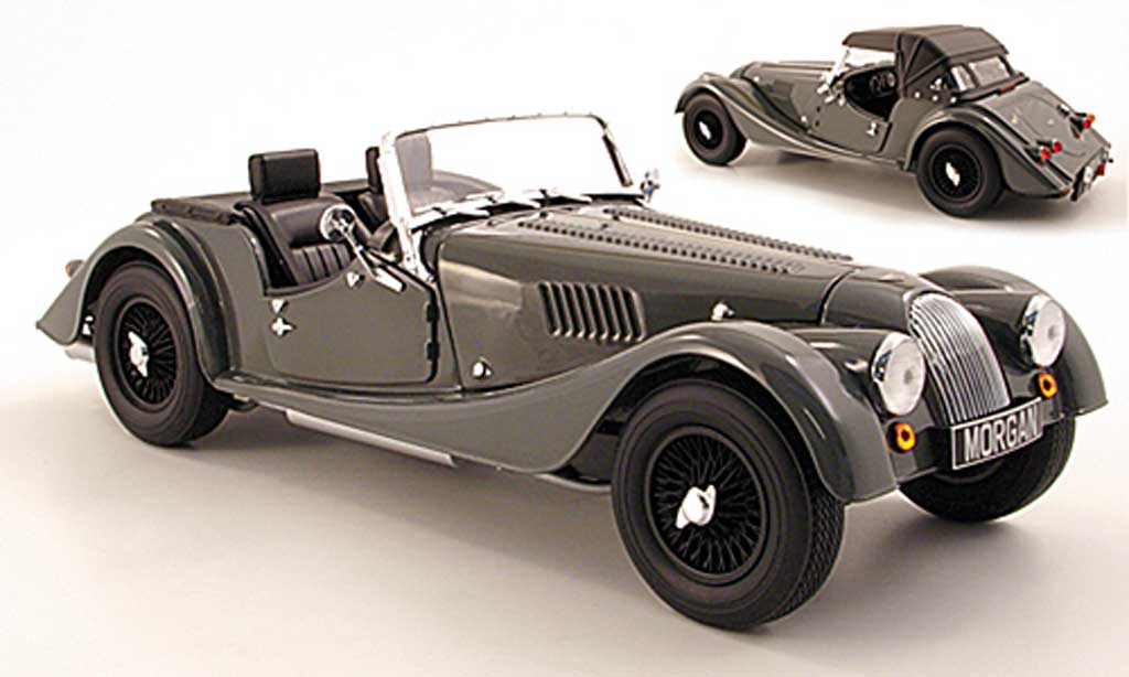 Morgan 4/4 Sports 1/18 Kyosho grey 2008 diecast model cars