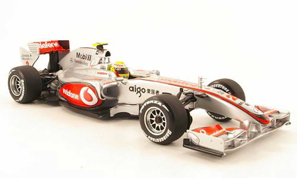 Mercedes F1 1/18 Minichamps mclaren no.2 vodafone showcar 2010 l.hamilton diecast model cars