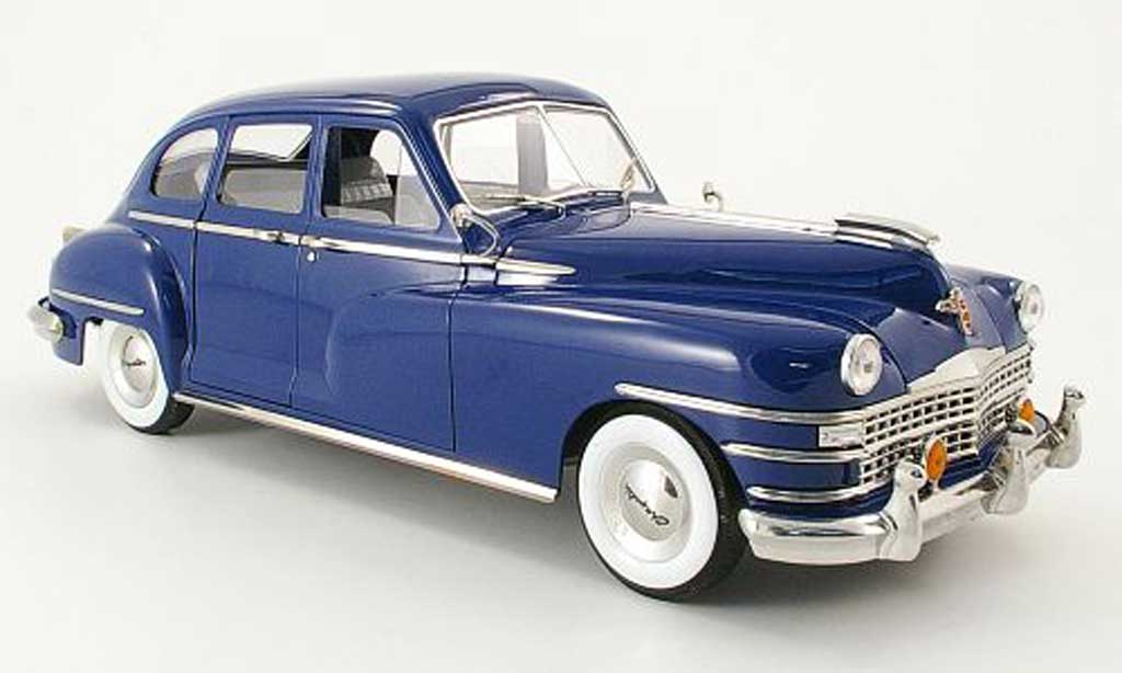 Chrysler New Yorker 1/18 Signature Sedan blue 1948 diecast model cars