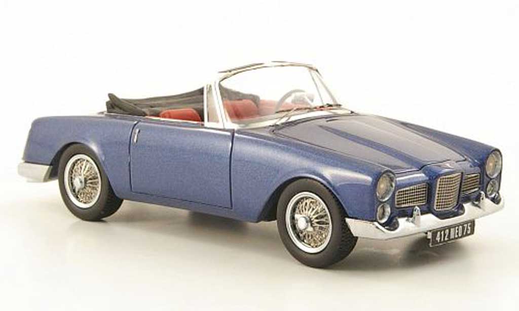 Facel Vega Facellia 1/43 Neo F2 DHC black-blue 1961 diecast model cars