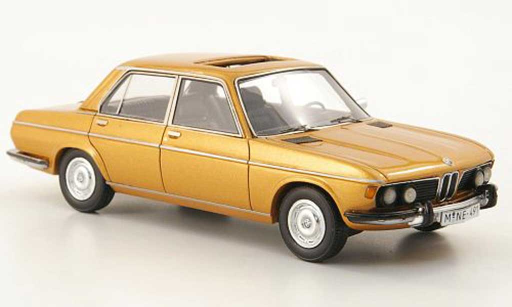 Bmw 2800 E3 1/43 Neo E3 gold 1969 diecast model cars