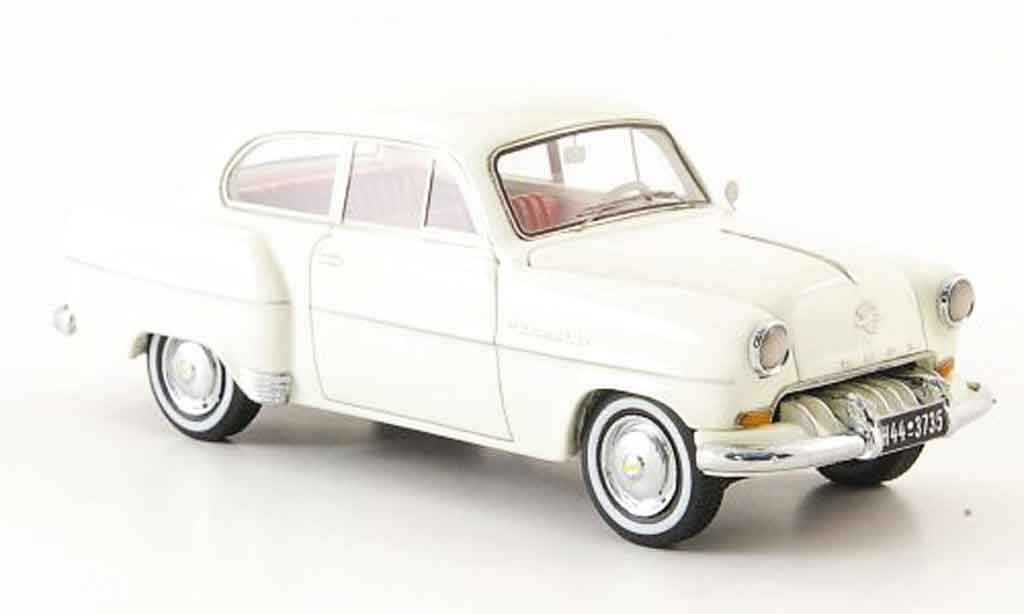 Opel Olympia 1/43 Neo rekord limousine white 1954 diecast model cars