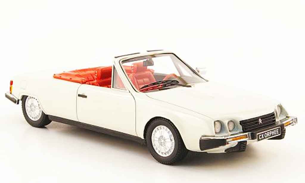 Citroen CX 1/43 Neo orphee cabriolet white 1983 diecast model cars