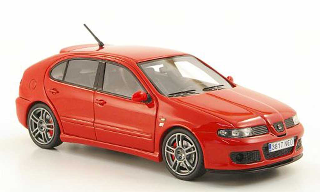 Seat Leon Cupra 1/43 Neo Cupra MK1 R red 2003 diecast model cars