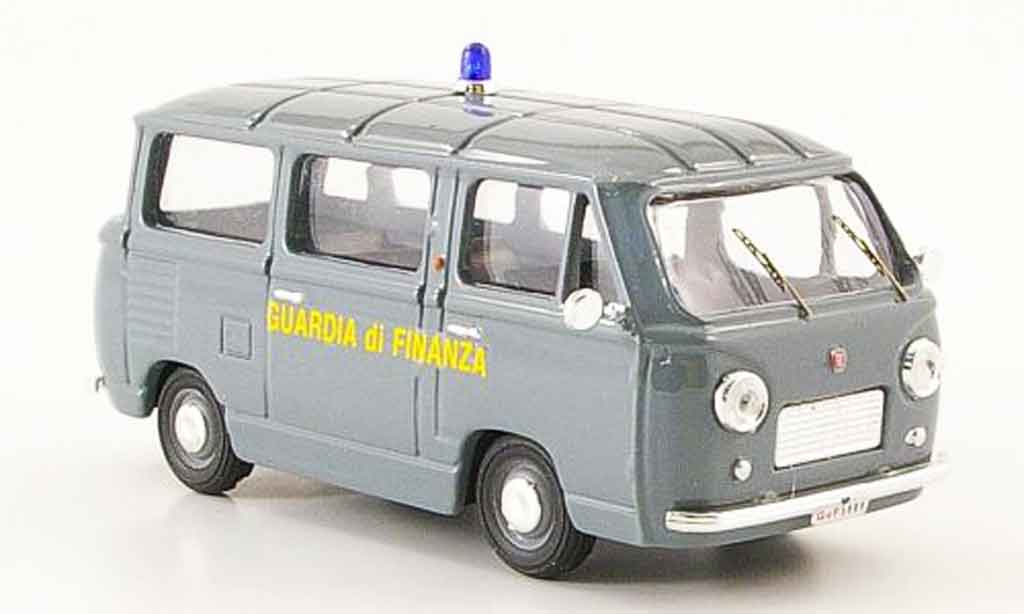 Fiat 900 1/43 Pego T Minibus Guardia di Finanza diecast model cars