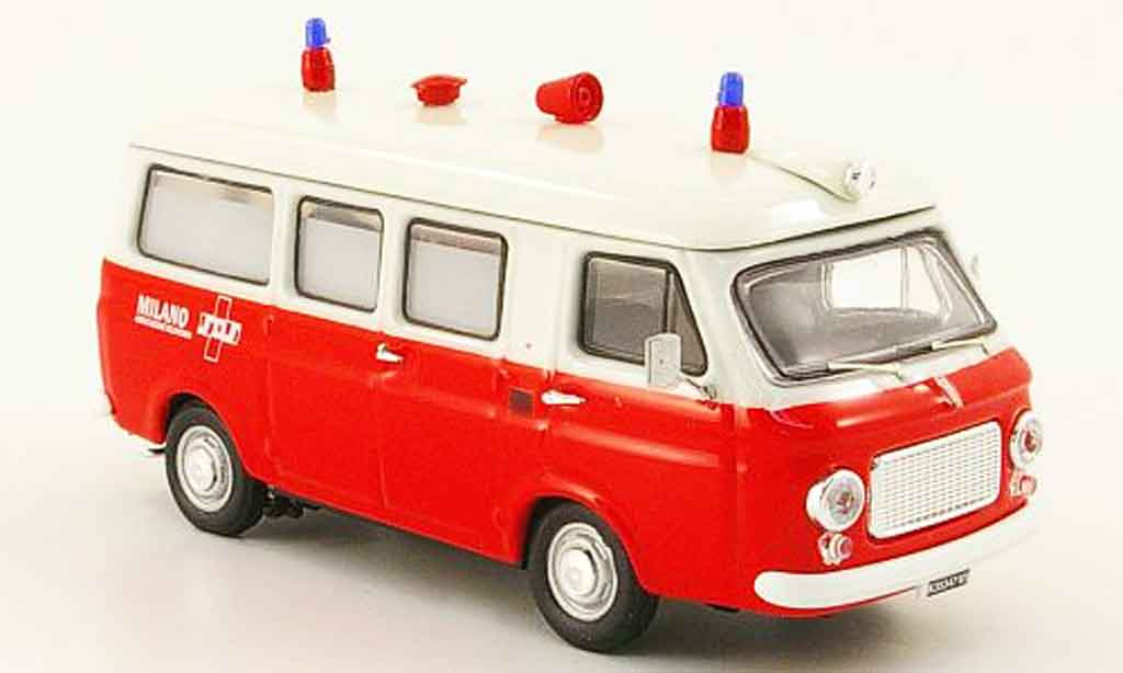 Fiat 238 1/43 Rio Ambulance Mailand KTW 1968 diecast model cars