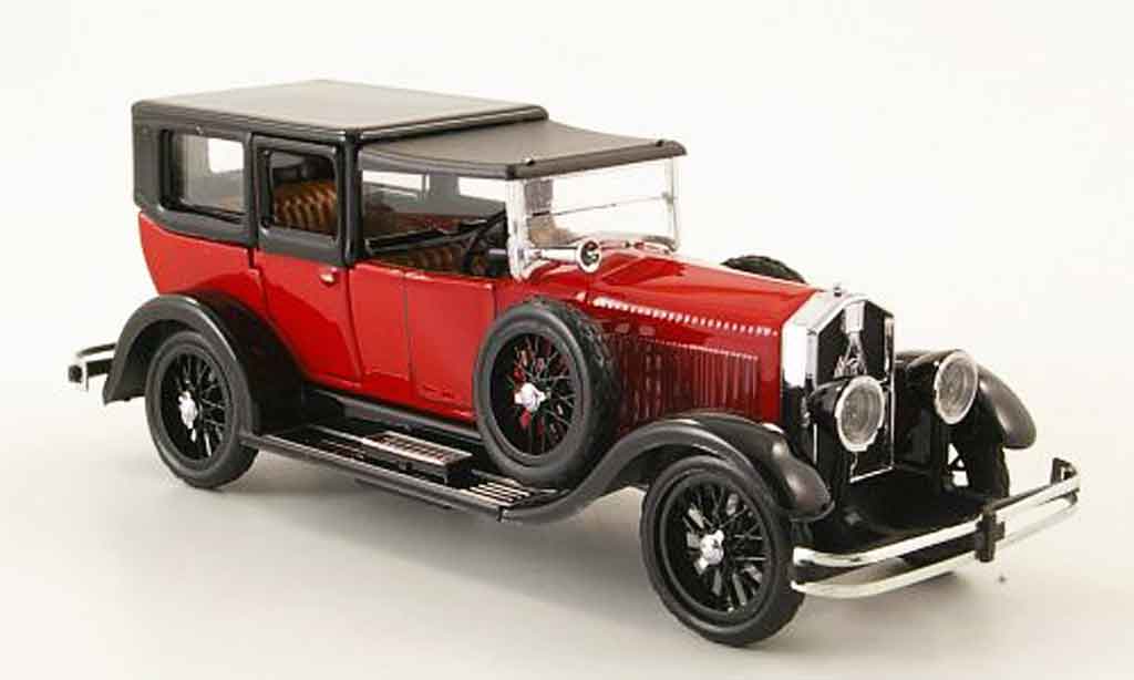 Isotta 8A 1/43 Rio Fraschini Limousine red black geschlossen 1924 diecast model cars