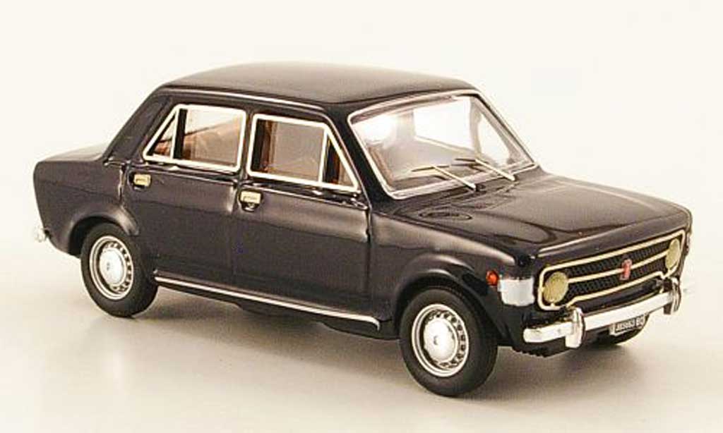 Fiat 128 1/43 Rio blue 4-turig 1969 diecast model cars