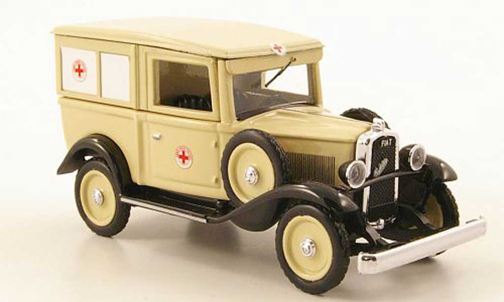 Fiat 508 1/43 Rio Balilla Ambulancea Croce Rossa Italiana RTW 1935 diecast model cars