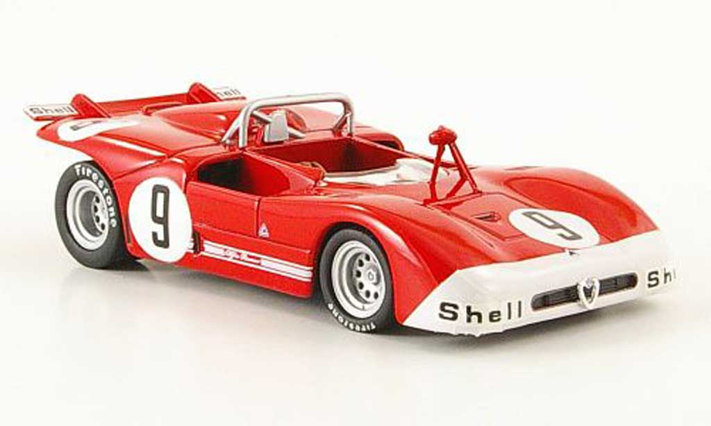 Alfa Romeo 33.3 1972 1/43 M4 1972 No.9 Daytona diecast model cars