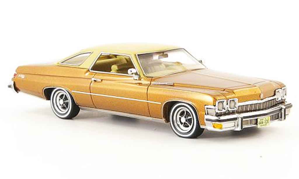 Buick Le Sabre 1/43 Neo HT Coupe brown beige 1974 diecast model cars
