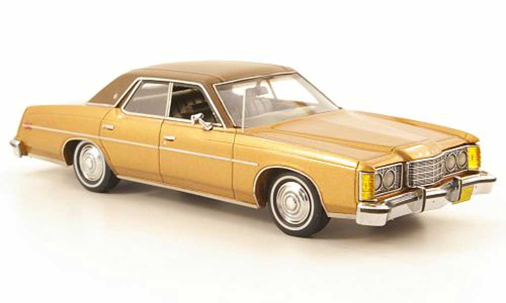 Ford LTD 1973 1/43 Neo 1973 le cuivre/black-brun diecast model cars