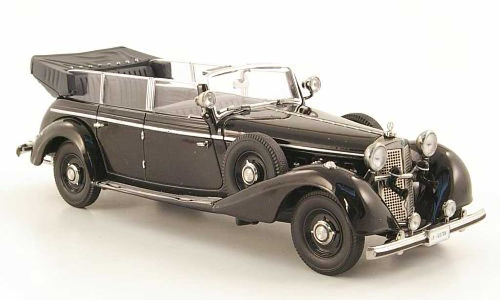 Mercedes 770 1/43 Signature Convertible black 1938 diecast model cars