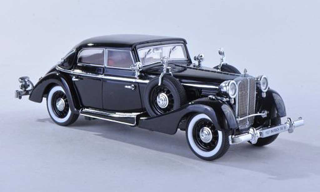 Maybach SW 1/43 Signature 38 cabriolet Spohn black 4-portes 1937 diecast model cars