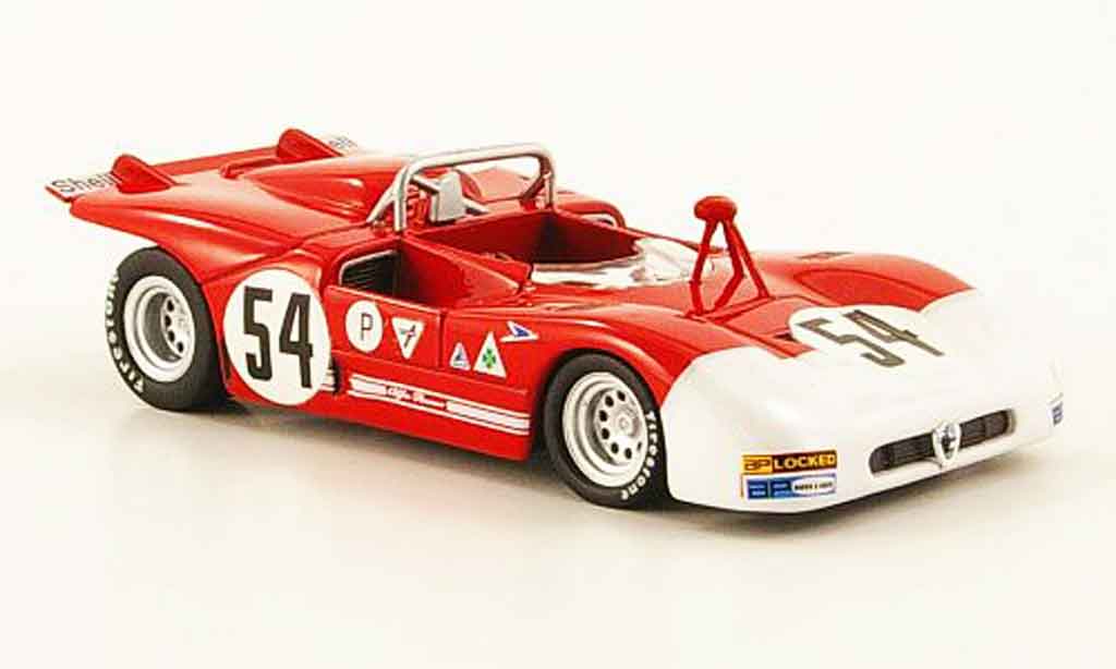 Alfa Romeo 33.3 1971 1/43 M4 1971 no.54 brands hatch diecast model cars